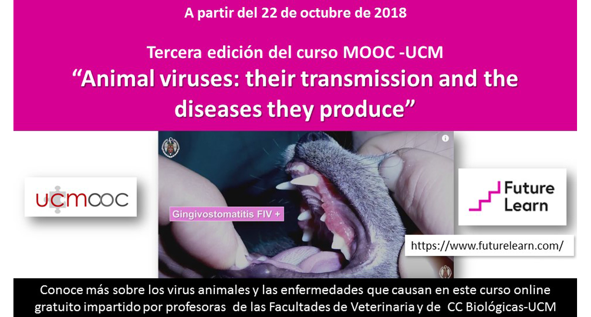 III MOOC "Animal viruses: their transmision and the diseases they produce"
